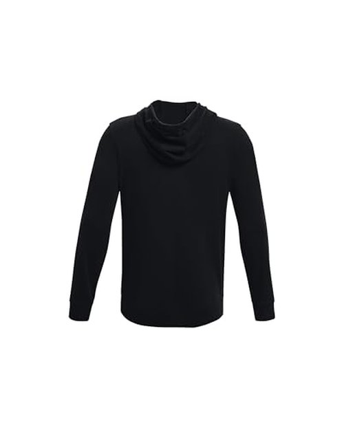 Under Armour Mens Rival Terry Full Zip, (001) Black / / Onyx White, Small