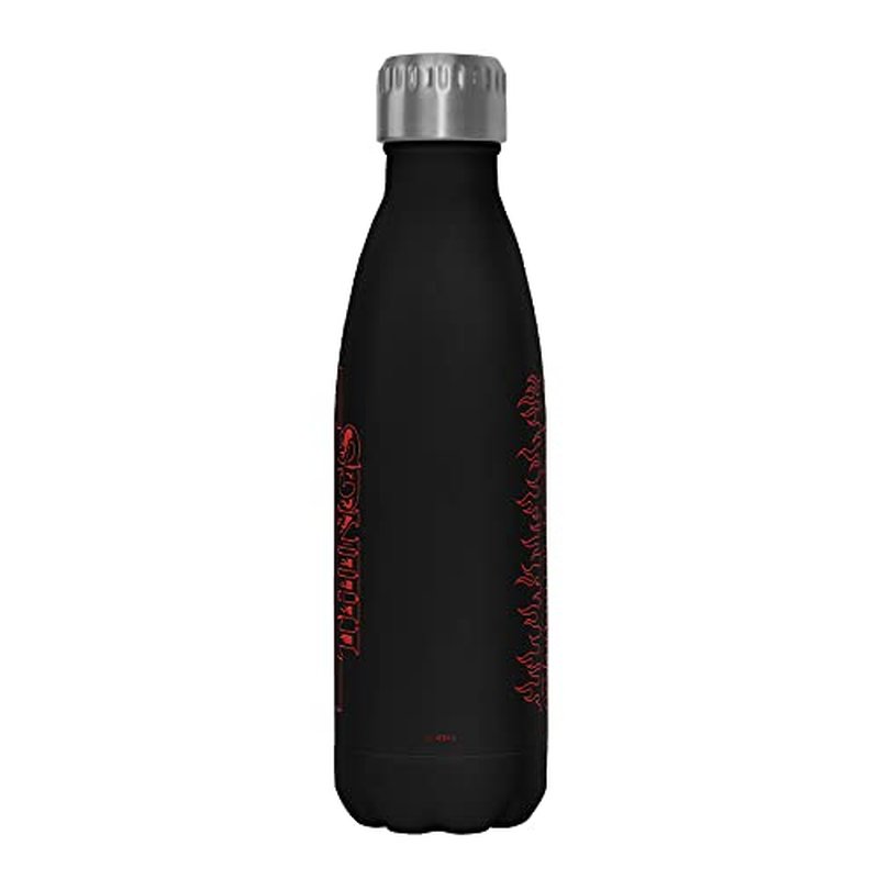 Netflix Stranger Things Stranger Flame Logo 17 oz Stainless Steel Bottle, Multicolor