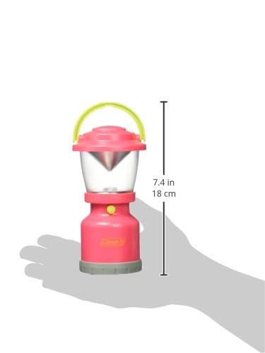 Coleman Kids Adventure Mini LED Lantern, Handheld Children's Lantern with Lifetime LED Bulbs, 16 Hrs Run Time, Water-Resistant Design (Colors May Vary)