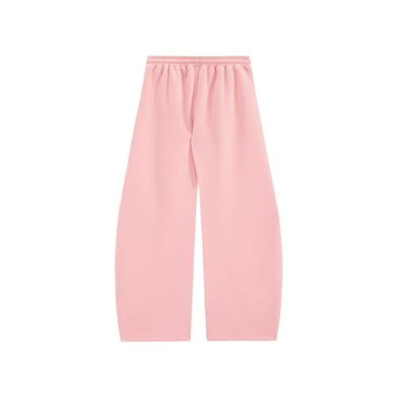 Aelfric Eden Cherry Embroidery Baggy Barrel Sweatpants Wide Leg Pants Open Bottom Casual Y2K Athletic Lounge Sports Trousers