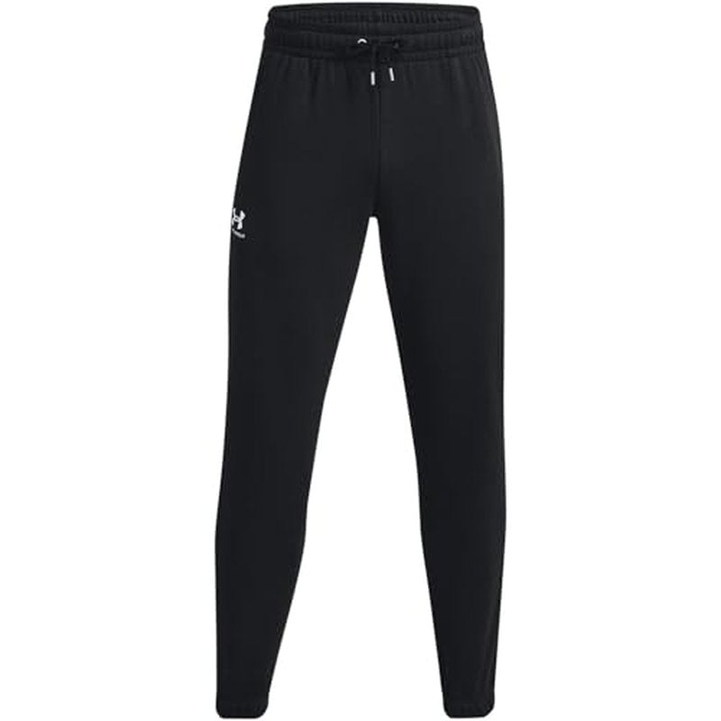 Under Armour Men's Essential Fleece Joggers, Black