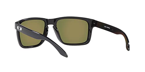 Oakley Men's OO9417 Holbrook XL Square Sunglasses, Matte Black/Prizm Deep Water Polarized, 59 mm