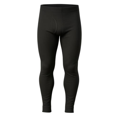 Heat Logic Men's Thermal Base Layer Bottom, Warm Innerwear for Cold Weather