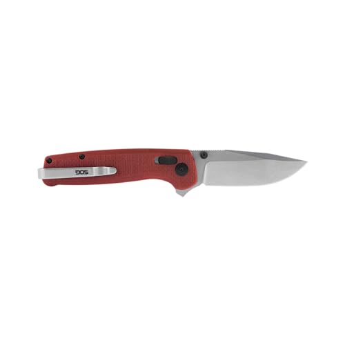 SOG unisex adult Folder Terminus XR G10 Crimson, RED, One Size US