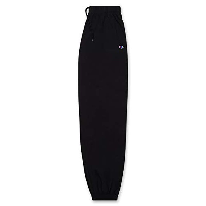 Champion Big and Tall Lightweight Sweatpants for Men - Jersey Cotton Jogger Pants Black