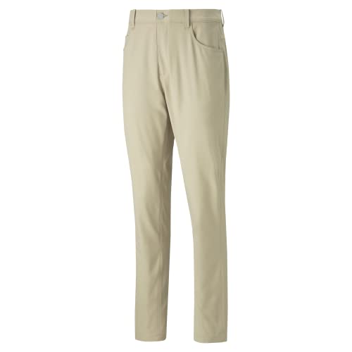 PUMA GOLF Dealer 5 Pocket Pant, Alabaster, 33/34