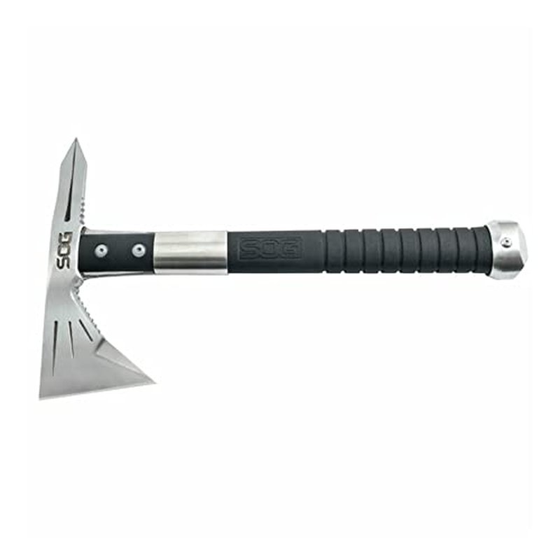 SOG Tomahawk Tactical Hatchet - Voodoo Hawk Mini Tactical Axe, Throwing Hatchet w/ 2.75 Inch Blade for Survival Sports and Camping Axes (F182N-CP)
