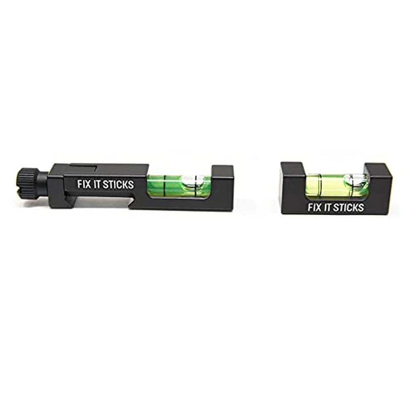 Fix It Sticks Set of Bubble Levels/Scope Jack - Scope Leveling Tools