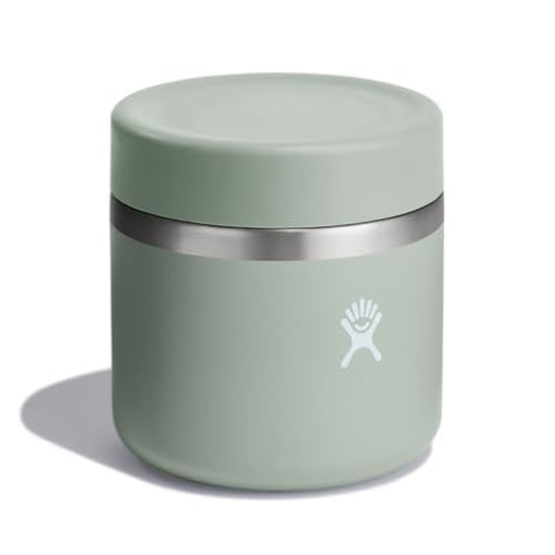 Hydro Flask Food Jar ? Insulated Stainless Steel, Snack Travel Container for Hot Food, Lunch, & Soup 20 Oz Agave Green