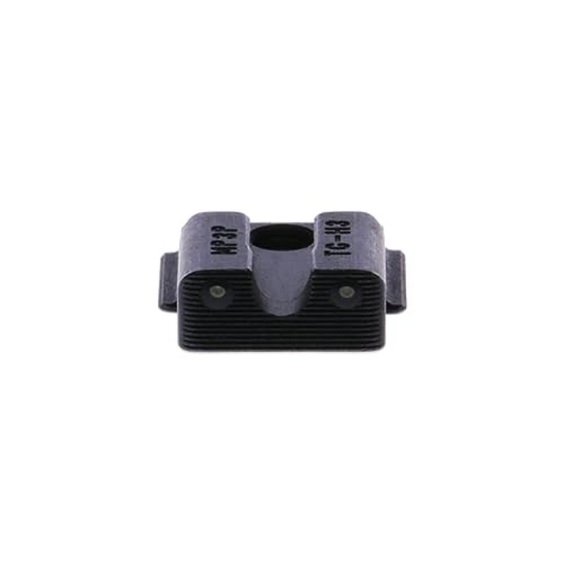 TRUGLO Tritium Pro Night Sights, Compatible with Smith & Wesson Handgun Models Glow-in-The-Dark Front & Rear Gun Sight Set with Focus Lock Front Ring