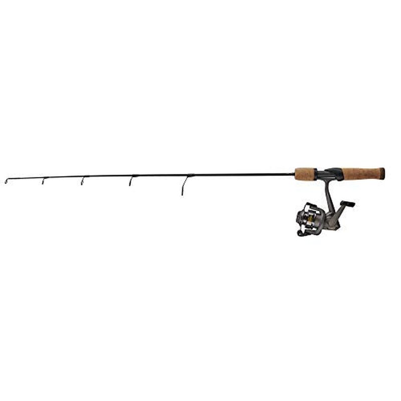 Berkley Lightning Ice Fishing Combo, Black, Grey, 28" - Medium Light - 1pc