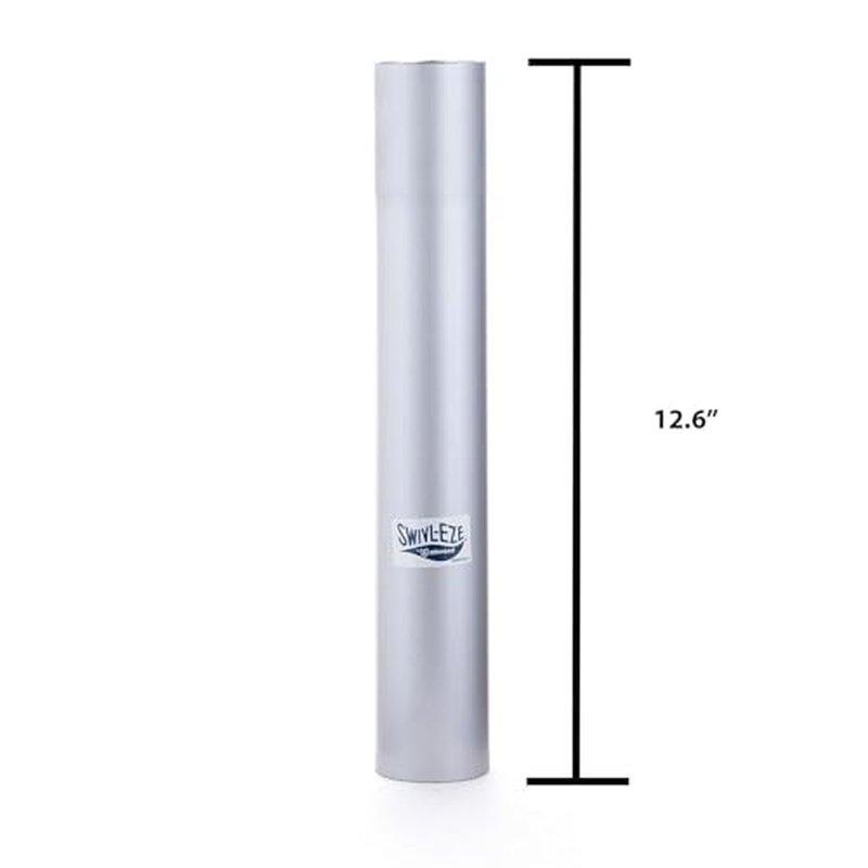 Attwood 238613-3 Fixed Height 12.6" Seat Extension Post for 13" 238 Series Seat Pedestal Assembly.