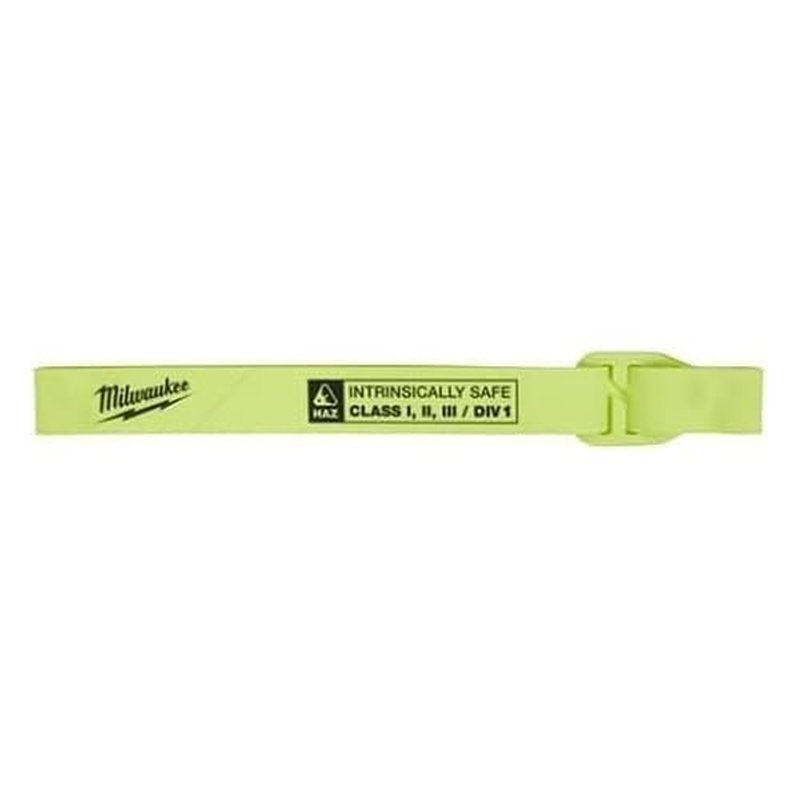 2004HZL Milwaukee Intrinsically Safe C I, II, III / D 1 Spot/Flood Headlamp | Safety | Job Site | Universal Hard Hat Clips | Nylon Strap | AAA Batteries