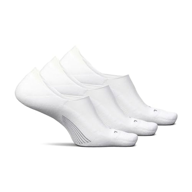 Feetures unisex-adult Elite Invisible Light Cushion 3-pair Pack