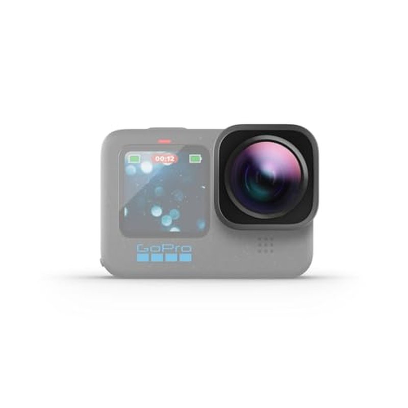 GoPro Max Lens Mod 2.0 (HERO12 Black) - Official GoPro Accessory, Black