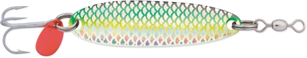 Versatile Fishing Spoon Lure with Treble Hook - 1/2 oz