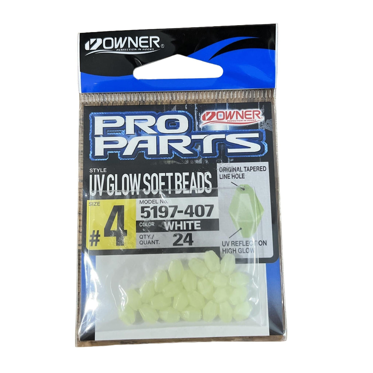 UV Glow Soft Beads for Fishing Rigs, Low-Light Visibility, Salt & Freshwater