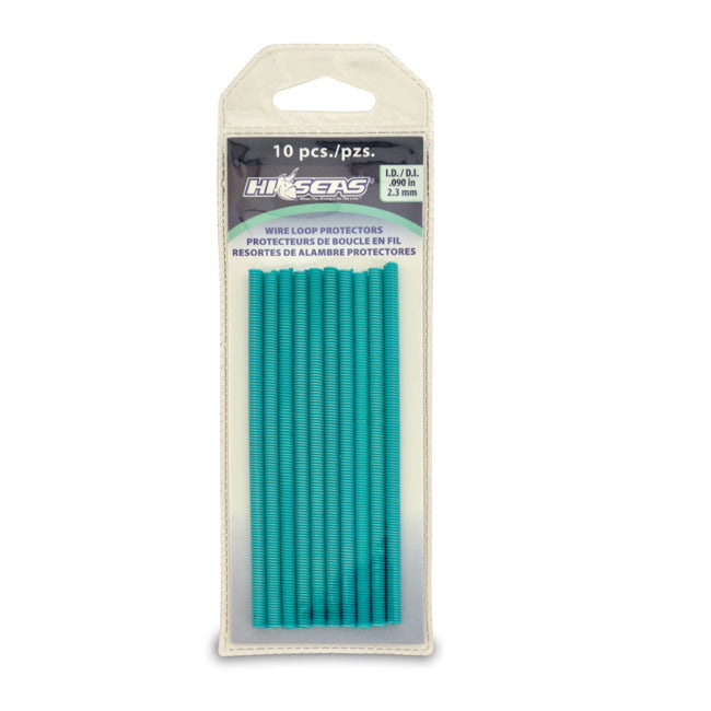 Spring Wire Loop Protectors for Fishing Leaders - Corrosion-Resistant Steel