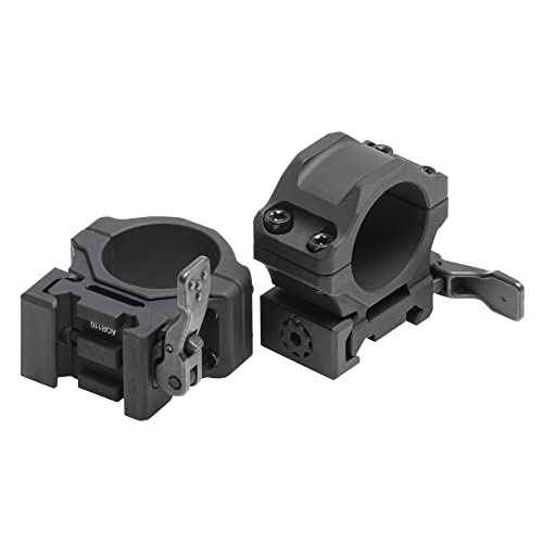 UTG ACCU-SYNC QR 1" Low Profile Scope Rings, Picatinny Black