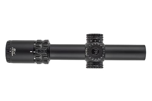 Primary Arms SLX 1-6x24 SFP Rifle Scope Gen IV - Illuminated ACSS Aurora 7.62x39/.300 BLK Yard Reticle & Deluxe 30mm Scope Mount Bundle