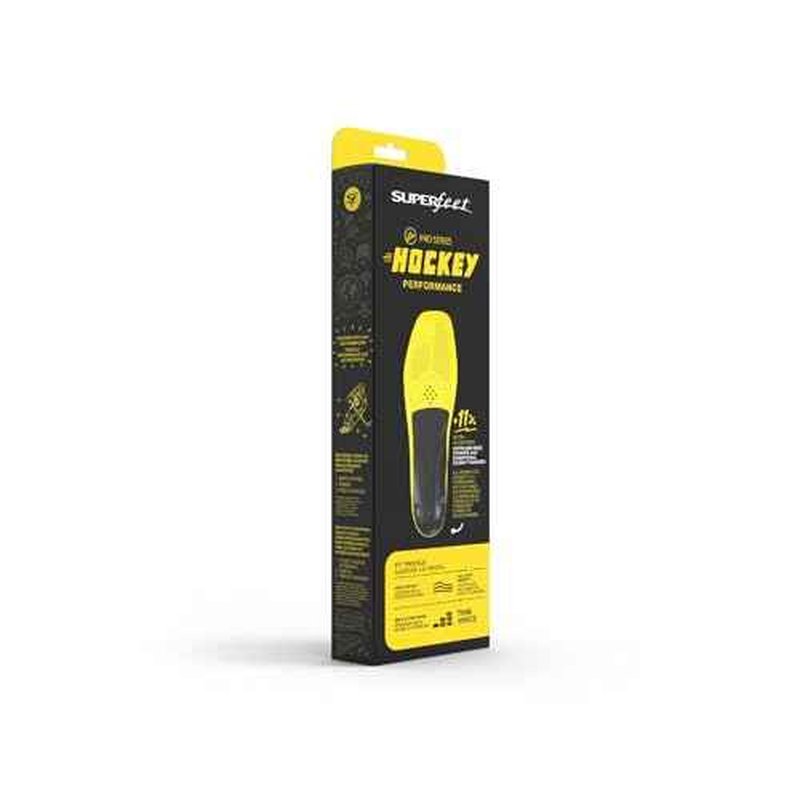 Superfeet Hockey Performance Insoles - Carbon Fiber Inserts for Hockey Skates - Professional Grade