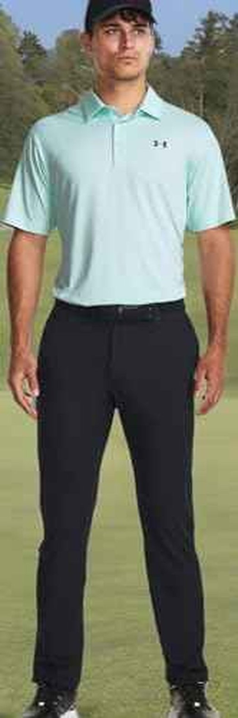Heather Polo for Men by UnderArmour