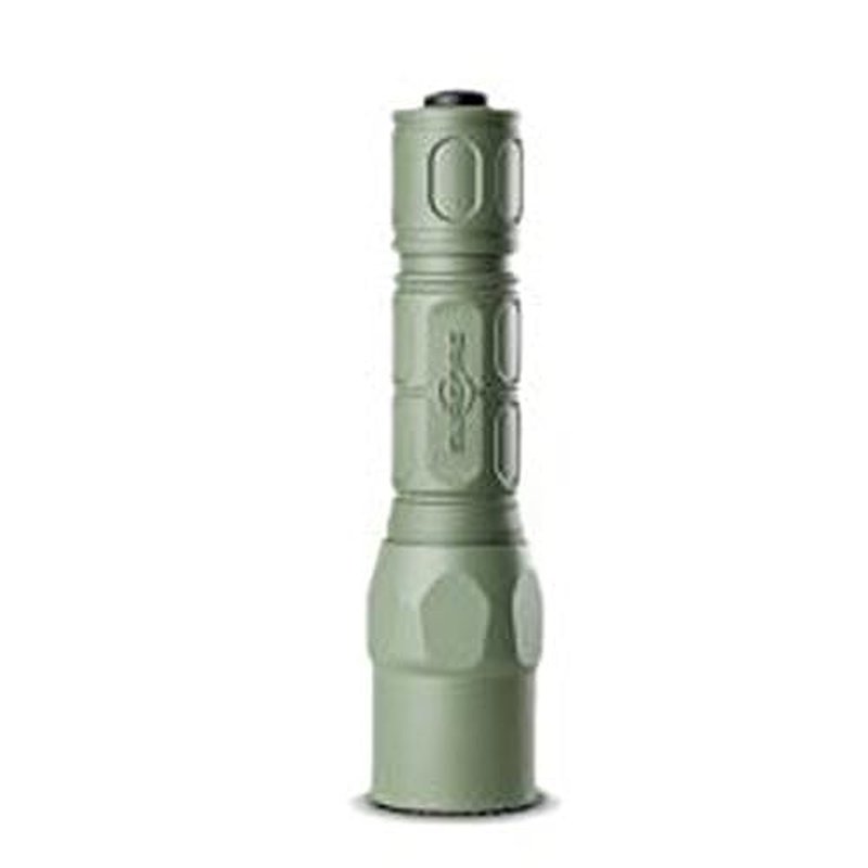 SureFire G2X Pro 600 Lumen Tactical EDC Flashlight Bundle with 2 Extra CR123A Batteries and Lightjunction Battery Case (Green)