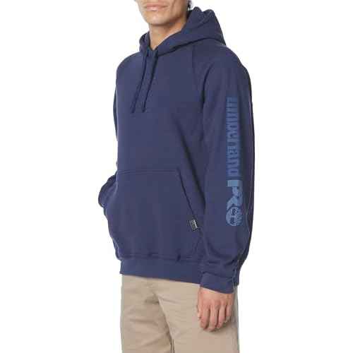 Timberland PRO Men's Hood Honcho Sport Pullover Hooded Sweatshirt, Navy, Small