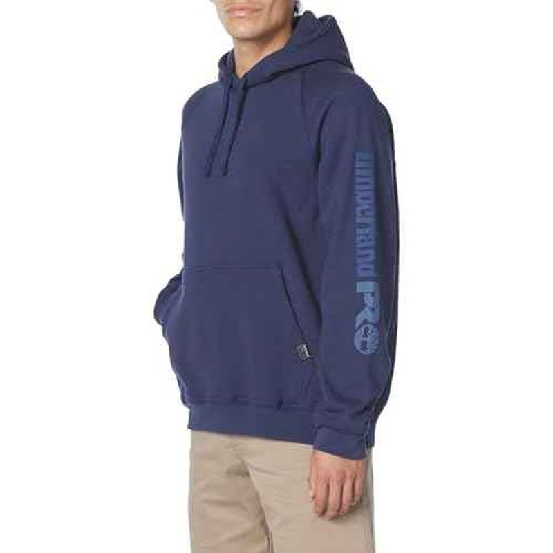 Timberland PRO Men's Hood Honcho Sport Pullover Hooded Sweatshirt, Navy, Medium