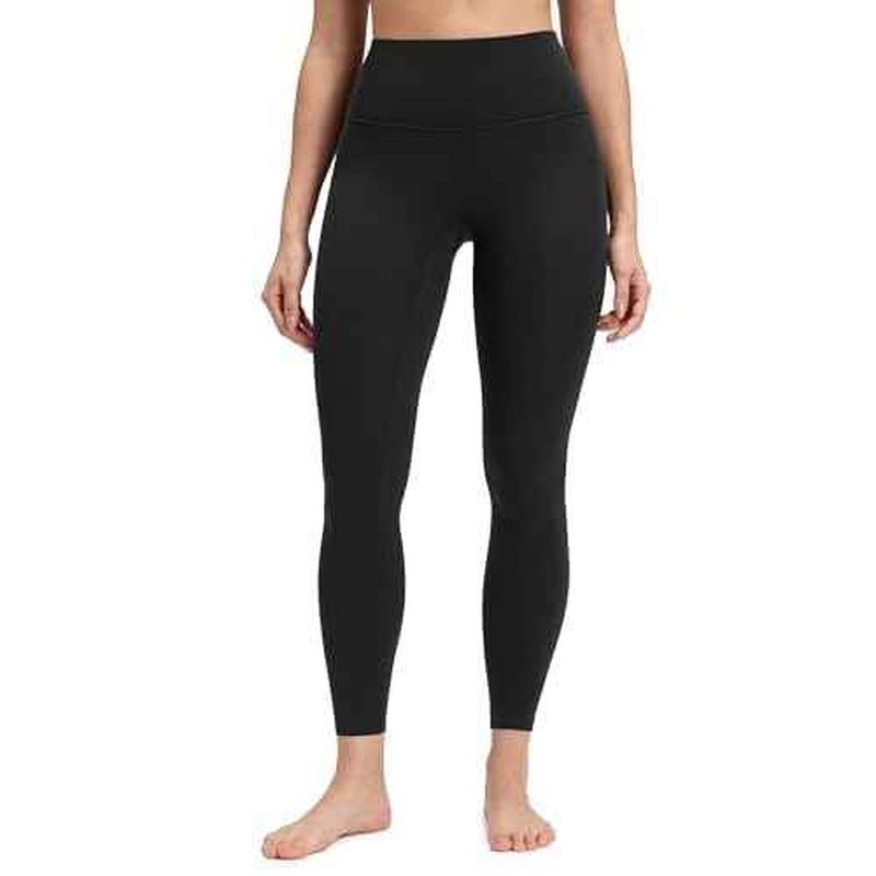 CRZ YOGA Butterluxe No Front Seam Yoga Leggings 25" - High Waisted Womens Lounge Pants Pilates Workout Athletic Buttery Soft