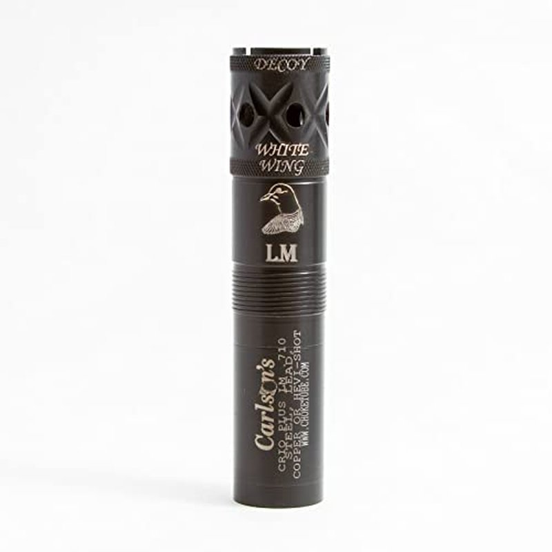 Carlsons Choke Tubes 12 Gauge Compatible for Benelli Crio Plus | Stainless Steel | White Wing Dove Choke Tube | Made in USA