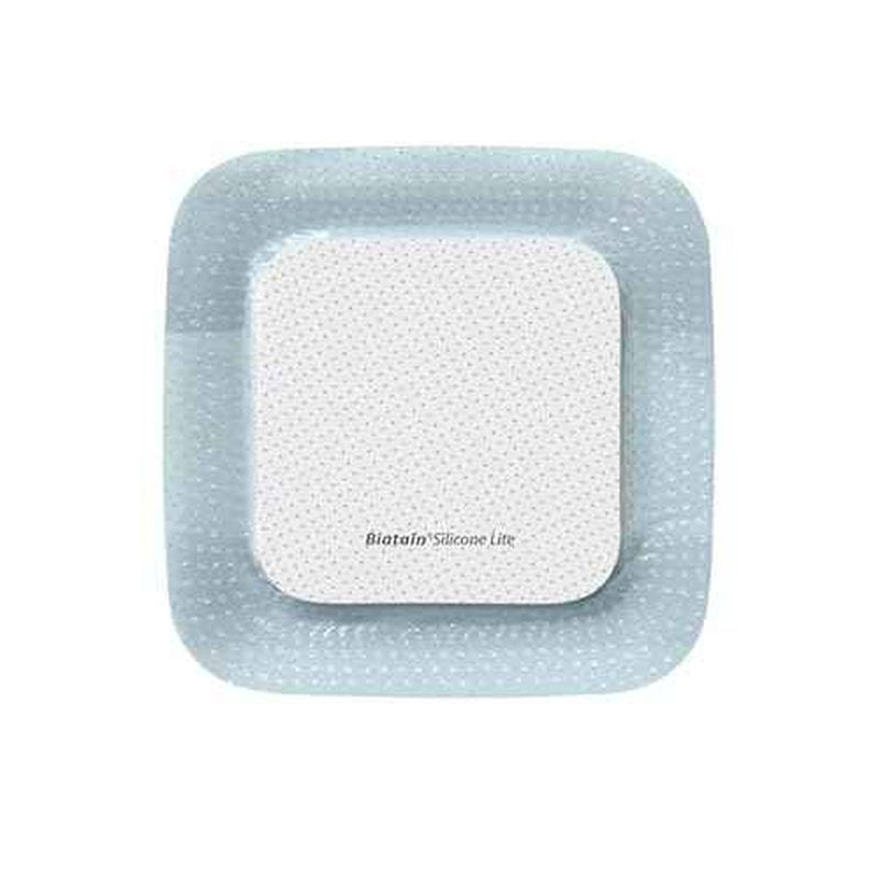 Biatain Silicone Foam Dressing 3 x 3, Pad Size 1.38 x 1.38 (Box of 10 Each) by Coloplast