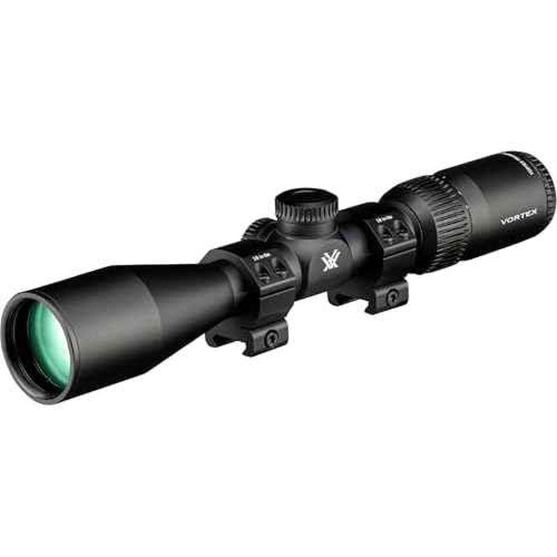 Vortex Triumph HD 3-9x40 Second Focal Plane, 1-inch Tube Riflescope Kit - Dead-Hold BDC (MOA) Reticle, 1" Hunter Rings - 0.90" Low Height, Neoprene Cover