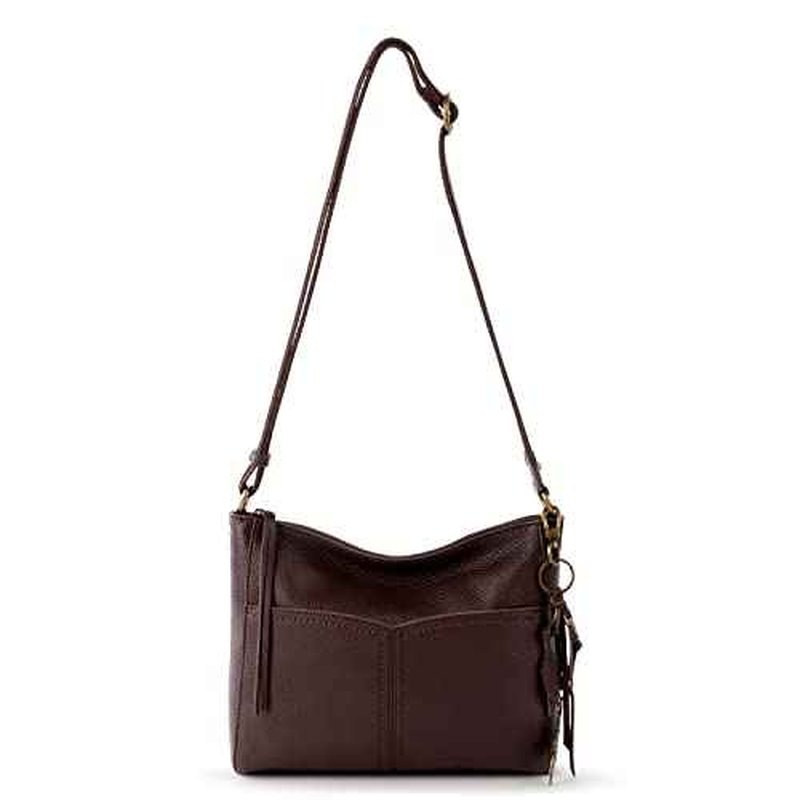 The Sak Alameda Leather Crossbody Purse - Leather Women's Handbag for Everyday & Travel - Cross Body Bag With Zipper
