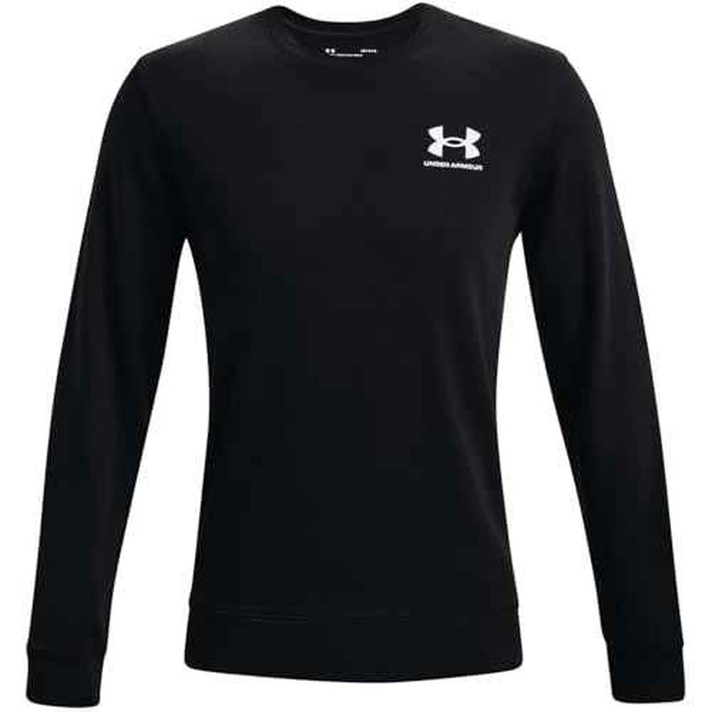 Under Armour Mens Rival Terry Long Crew Neck T-Shirt