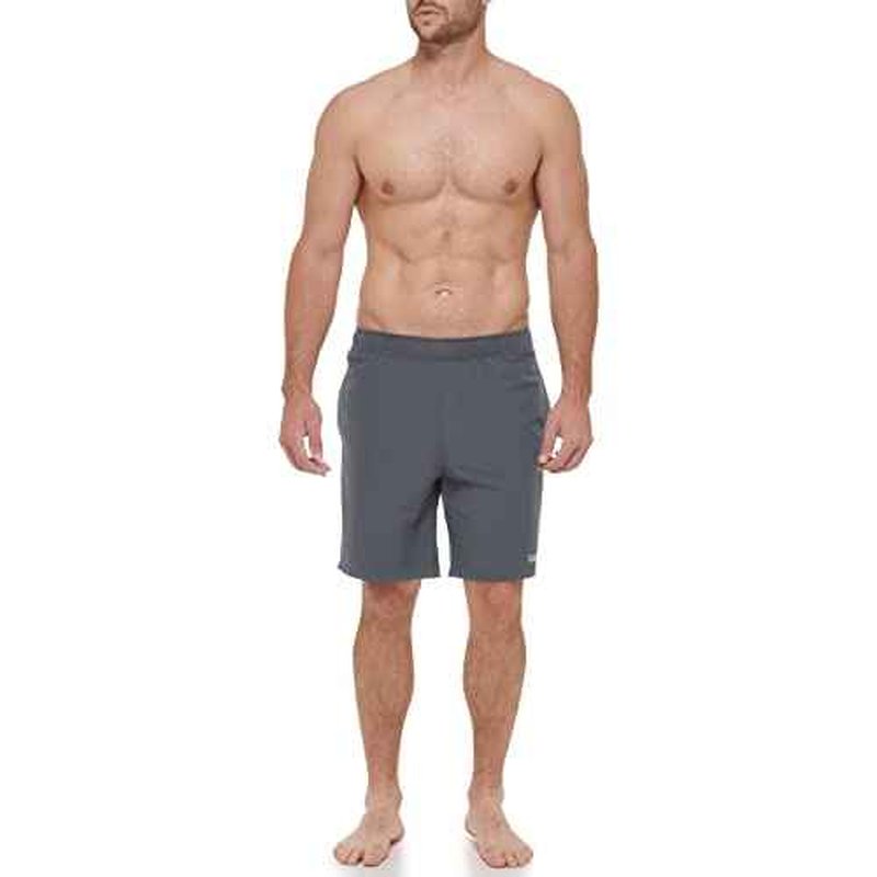 Calvin Klein Men's Standard Uv Protected Quick Dry Elastic Wasitband Swim Trunk