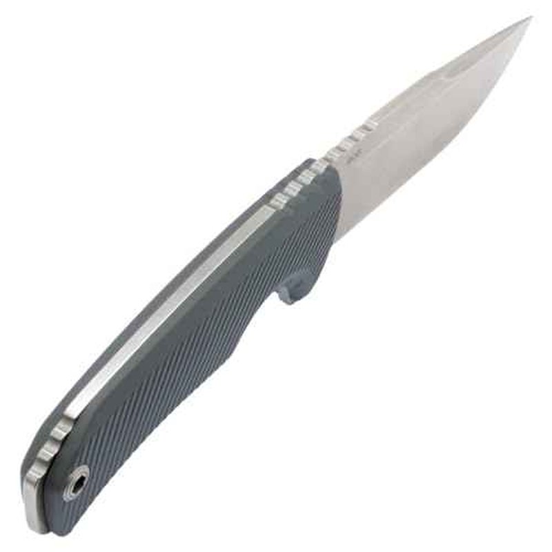 SOG Tellus FX Full-Sized Fixed Blade Knives 4.2" Full-Tang CRYO 440C Steel Blade GRN Handle UMS Compatible Sheath