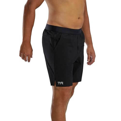 TYR Men's Athletic Performance Workout Lined Short 9"