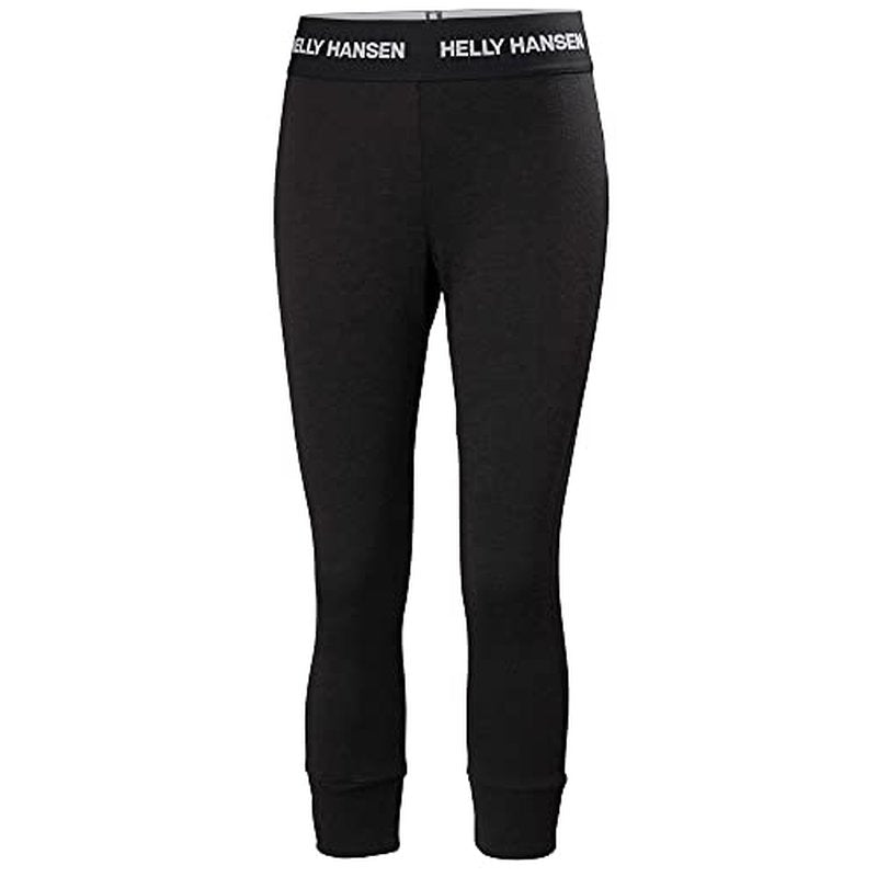 Helly-Hansen LIFA Merino Midweight 3/4 Pant Women's Baselayer for Outdoor Activities, Breathable & Thermoregulating