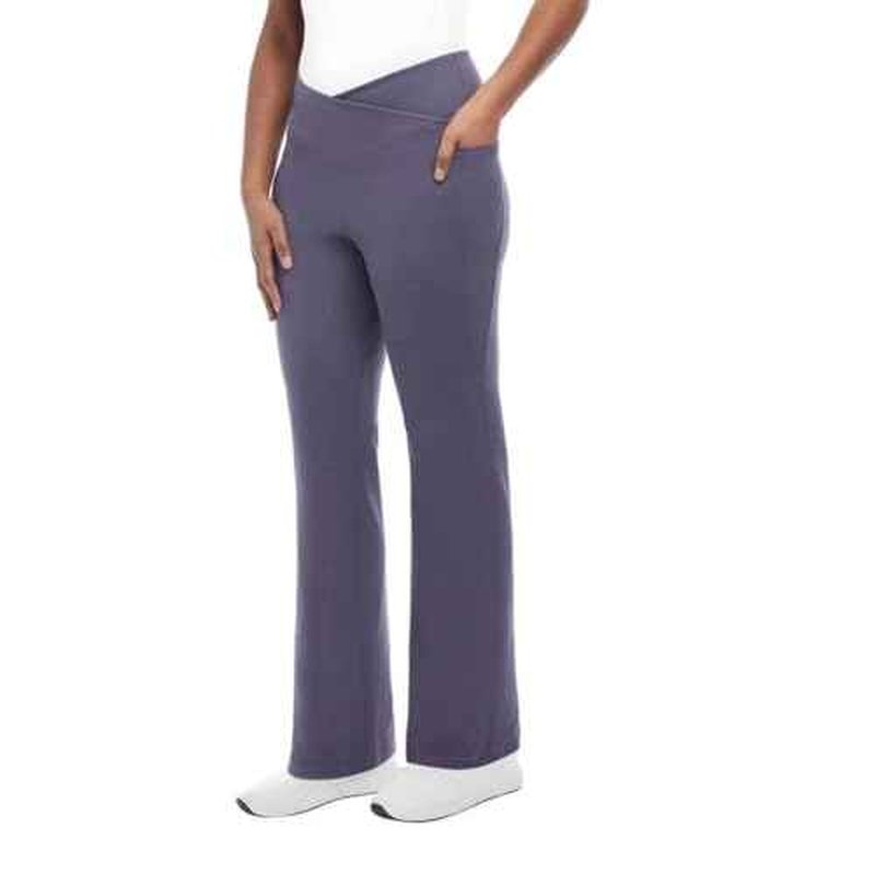 Jockey Womens Premium Pocket Slim Flare Yoga Pants