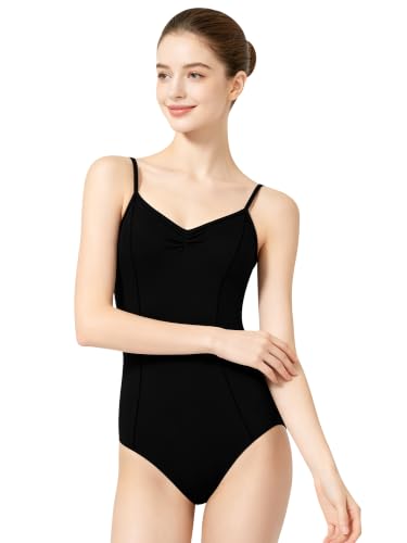 Women Princess Ballet Leotard - Adjustable Camisole Dance Costume