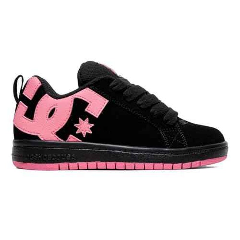 DC Court Graffik- Black/Pink- 4