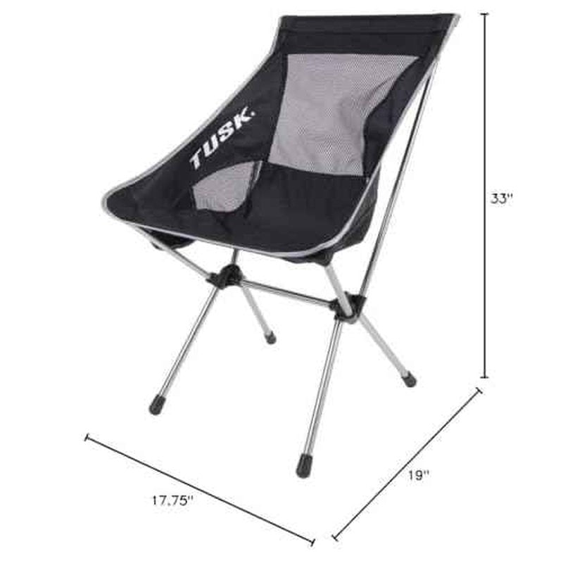 Tusk Compact Camp Chair Large