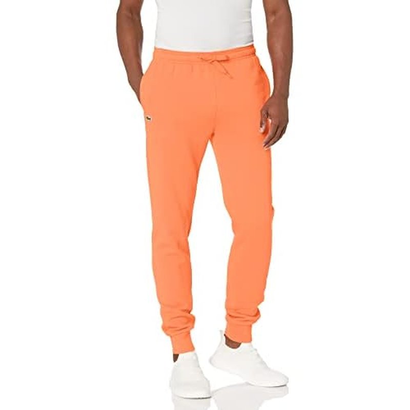 Lacoste Men's Sport Fleece Trackpant W/ Rib Leg Opening Us Sp