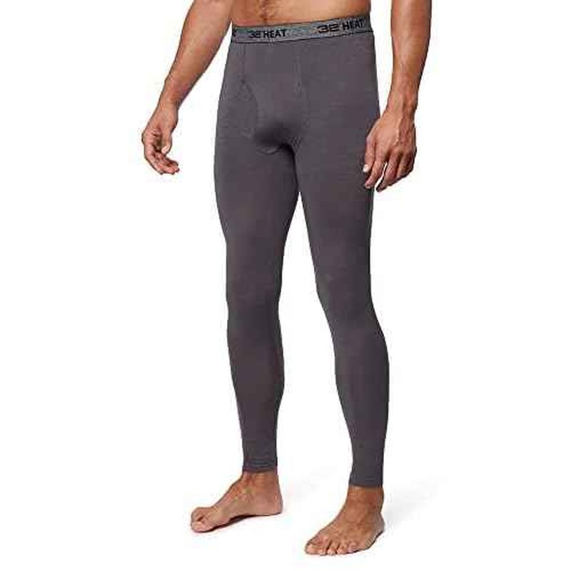 32 Degrees Men's Lightweight Baselayer Legging | Form Fitting | 4-Way Stretch | Thermal