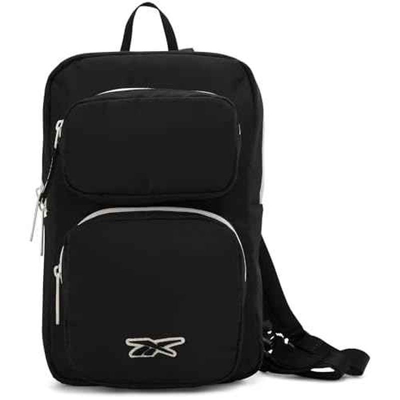 Reebok Unisex Crossbody Sling Bags ? Compact Convertible Strap Cross Body Bag Travel Sling Bag - Gym & Travel Essential