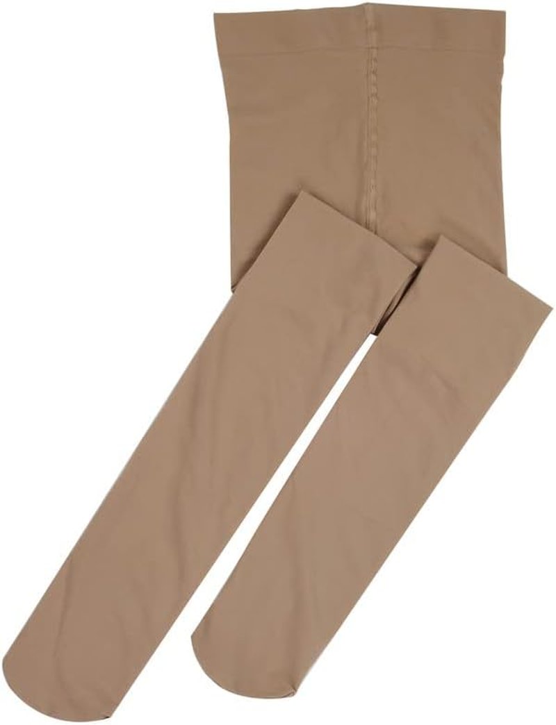 Ballet Tights for Girls - Thick, Soft Footed Dance Tights for Toddlers & Kids | Comfortable Fit