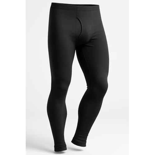 Heat Logic Men's Thermal Base Layer Bottom, Warm Innerwear for Cold Weather