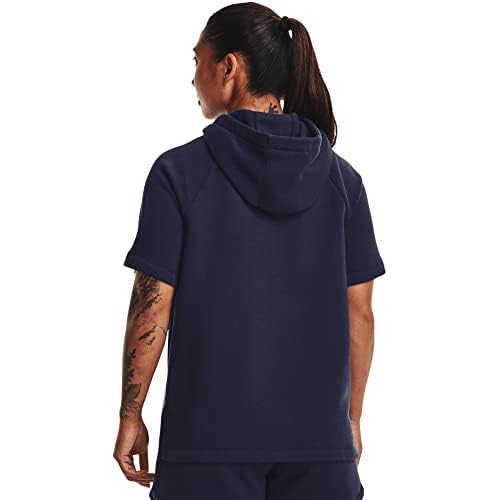 Under Armour Women's Rival Fleece Short-Sleeve Hoodie