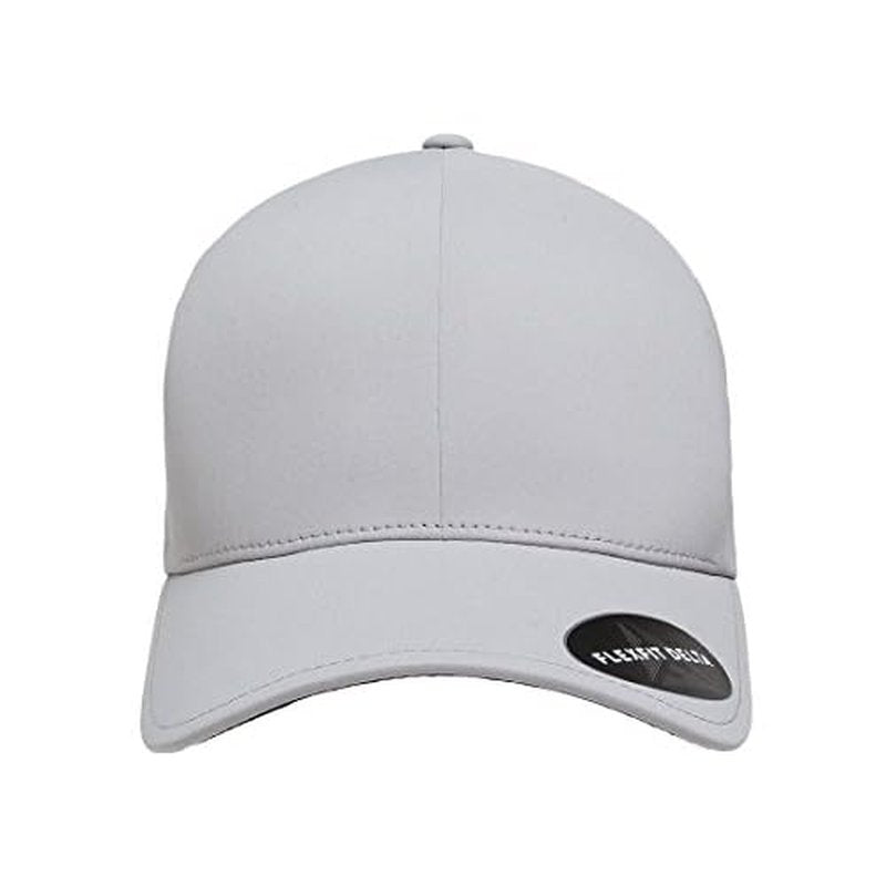 Flexfit Men's Delta Seamless Baseball Cap, Silver, Large-X-Large